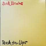 Bad Brains LP Vinyl Record - Rock For Light (Yellow Vinyl)