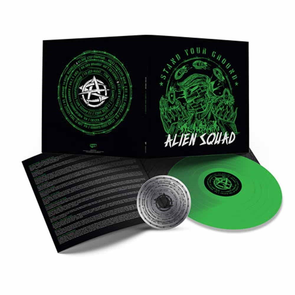 Alien Squad LP - Stand Your Ground (Green Vinyl) | Buy Now For 50.99