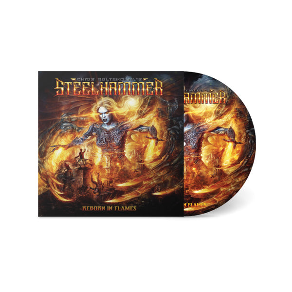 Chris Bohltendahl'S Steelhammer LP - Reborn In Flames (Picture Disc) | Buy Now For 59.99