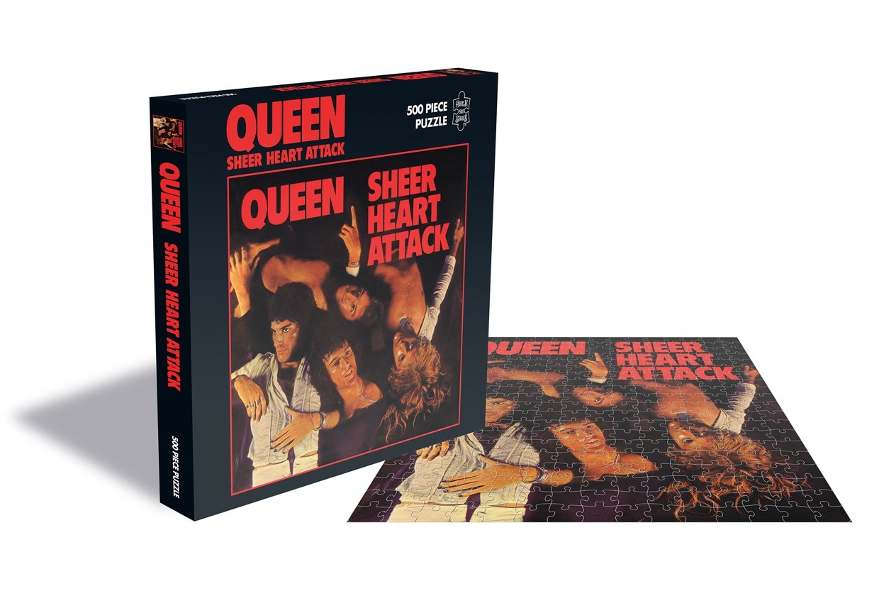 Queen Jigsaw Puzzle - Sheer Heart Attack (500 Piece Jigsaw Puzzle) | Buy Now For 24.99