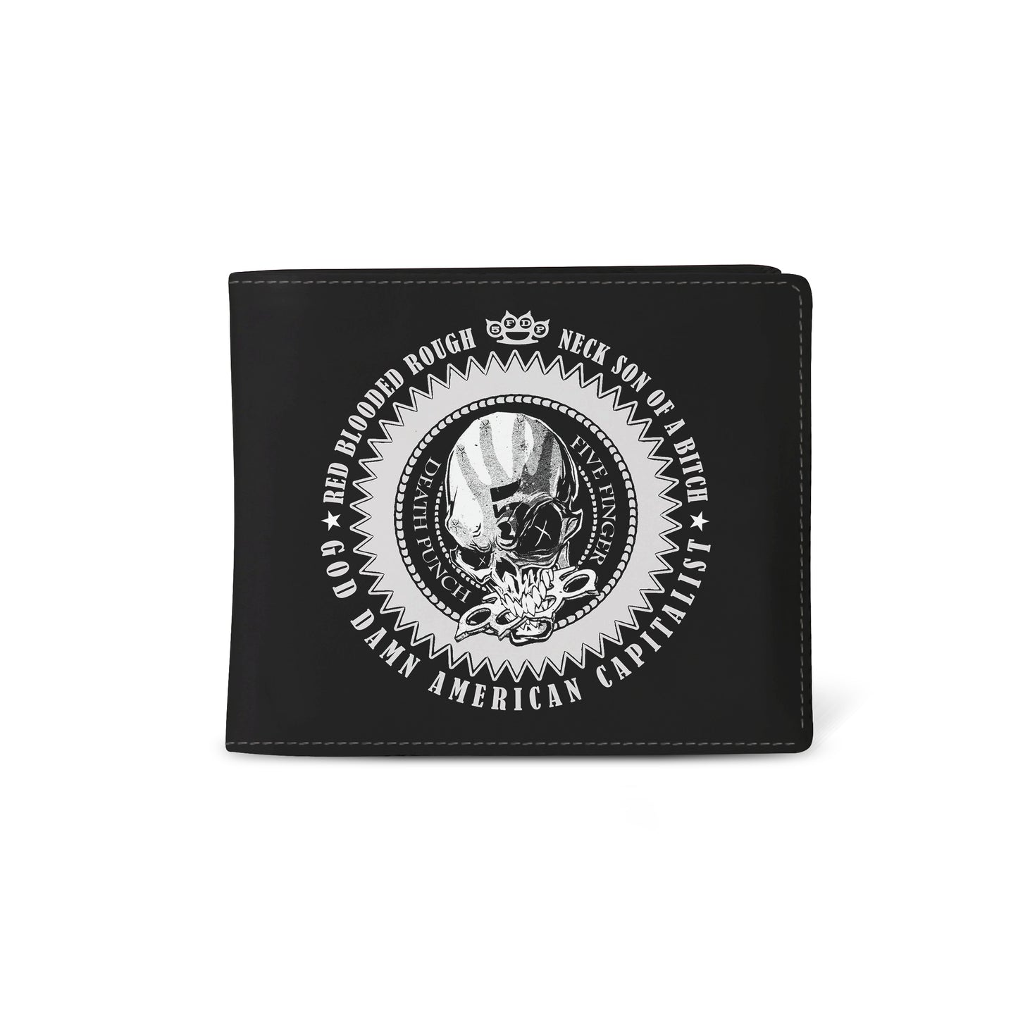 Rocksax Five Finger Death Punch Wallet - Logo  | Buy Now For 19.99