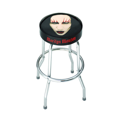 Rocksax Marilyn Manson Bar Stool - Red Lips From £89.99