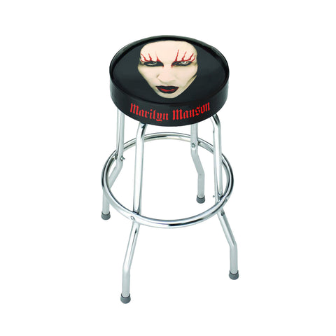Rocksax Marilyn Manson Bar Stool - Red Lips From £89.99