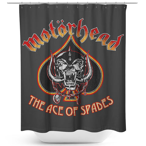 Motörhead Shower Curtain - Ace of Spades | Buy Now For 29.99