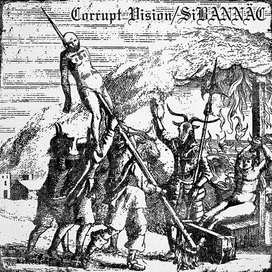 Corrupt Vision & Sibannac LP - Split 12 Inch | Buy Now For 32.99