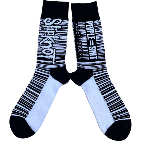 Slipknot Black Socks - Barcode