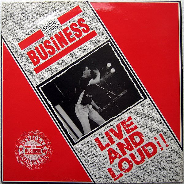  The Business LP - Live And Loud (Classic Black Vinyl Or Red Vinyl) | Buy Now For 35.99