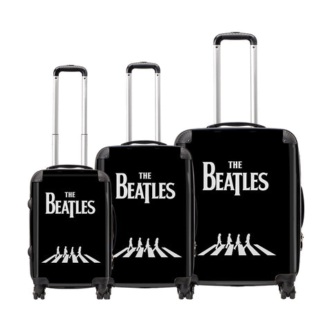 Rocksax The Beatles Travel Backpack Luggage - Abbey Road B/W