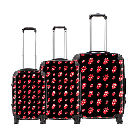 Rocksax The Rolling Stones Travel Bag Luggage - All Over Tongue