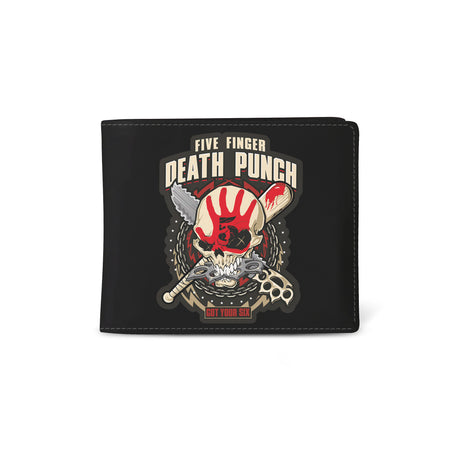 Rocksax Five Finger Death Punch Wallet - Got Your Six From £17.99
