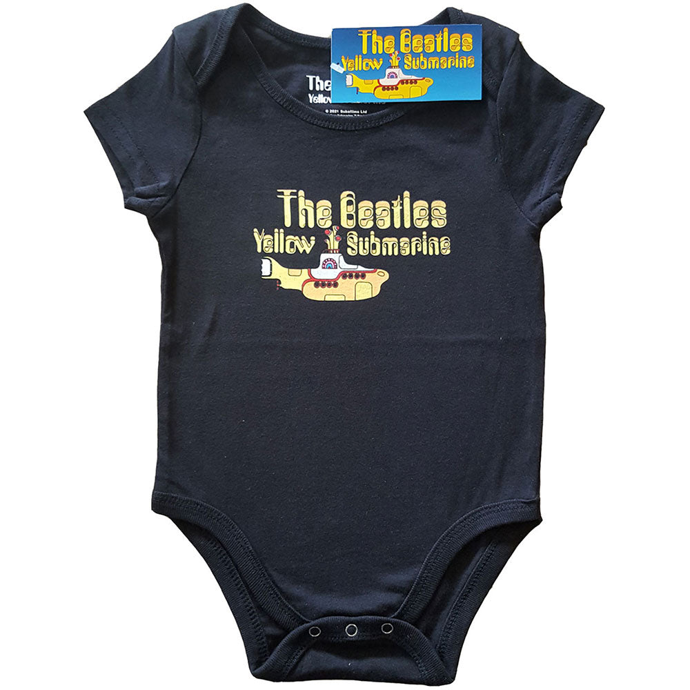 The Beatles Baby Grow - Yellow Submarine Logo & Sub
