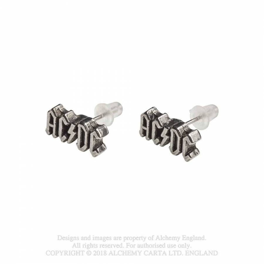 AC/DC Earrings - Logo