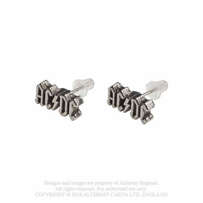 AC/DC Earrings - Logo
