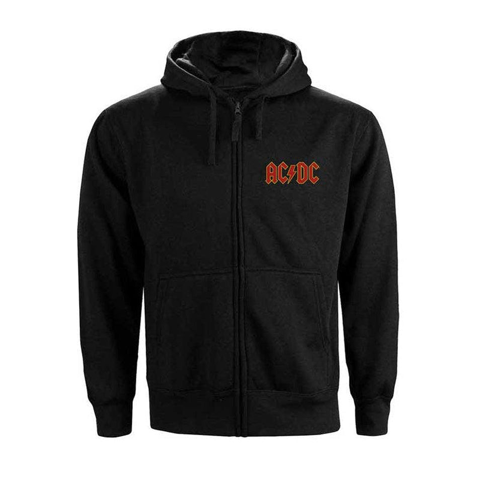 AC/DC Hoodie - Logo Back Print – Rocksax - Official Music Merchandise