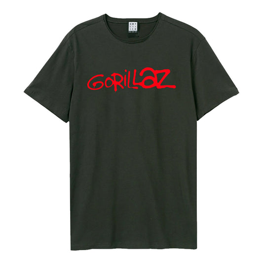 Gorillaz   T Shirt -  Logo Amplified Vintage | Buy Now For 29.99