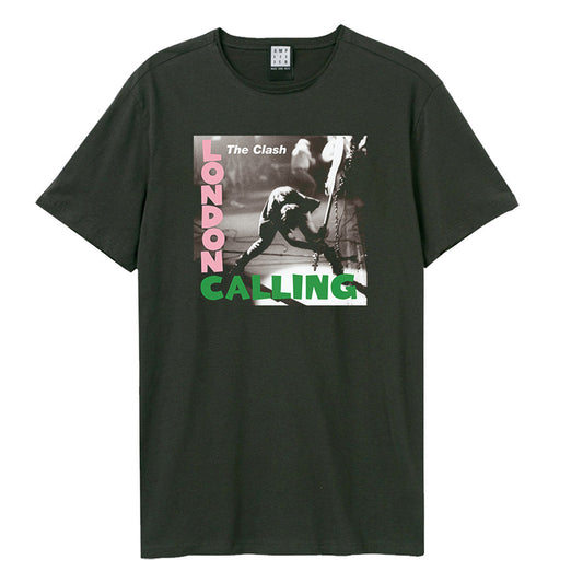 The Clash   T Shirt -  London Calling Amplified Vintage | Buy Now For 29.99