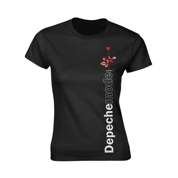 Depeche Mode Woman's T Shirt - Violator Side Rose