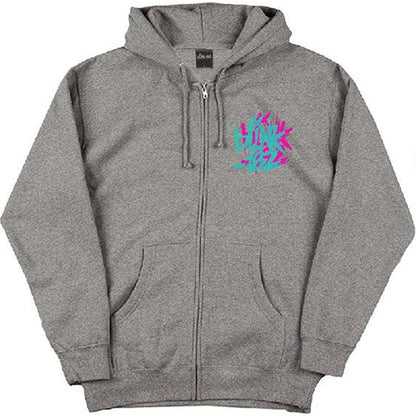Blink 182 Hoodie - Grey Double Six Arrow Smile