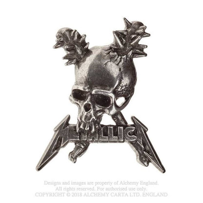 Metallica Pin Badge - Damage Inc. Skull