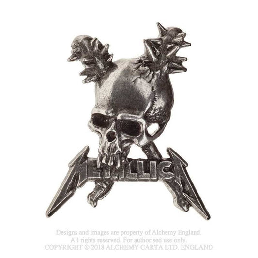 Metallica Pin Badge - Damage Inc. Skull