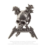 Metallica Pin Badge - Damage Inc. Skull