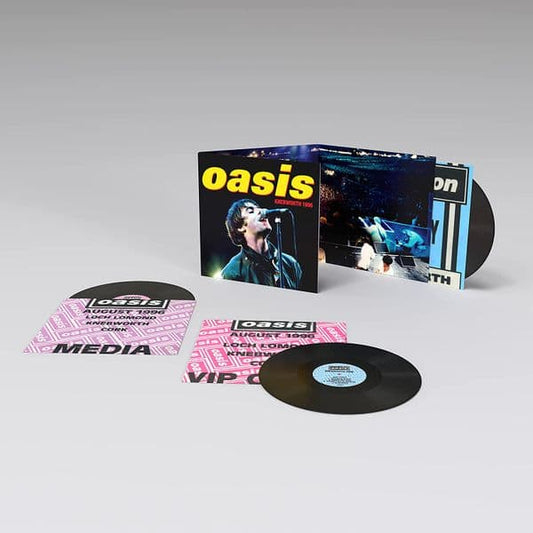 Oasis LP Vinyl Record - Knebworth 19 96