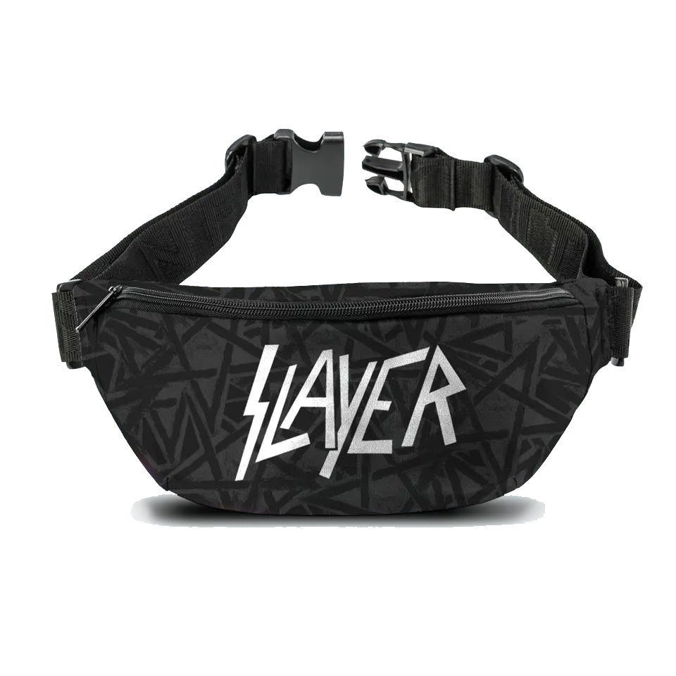 Rocksax Slayer Bum Bag - Logo Silver
